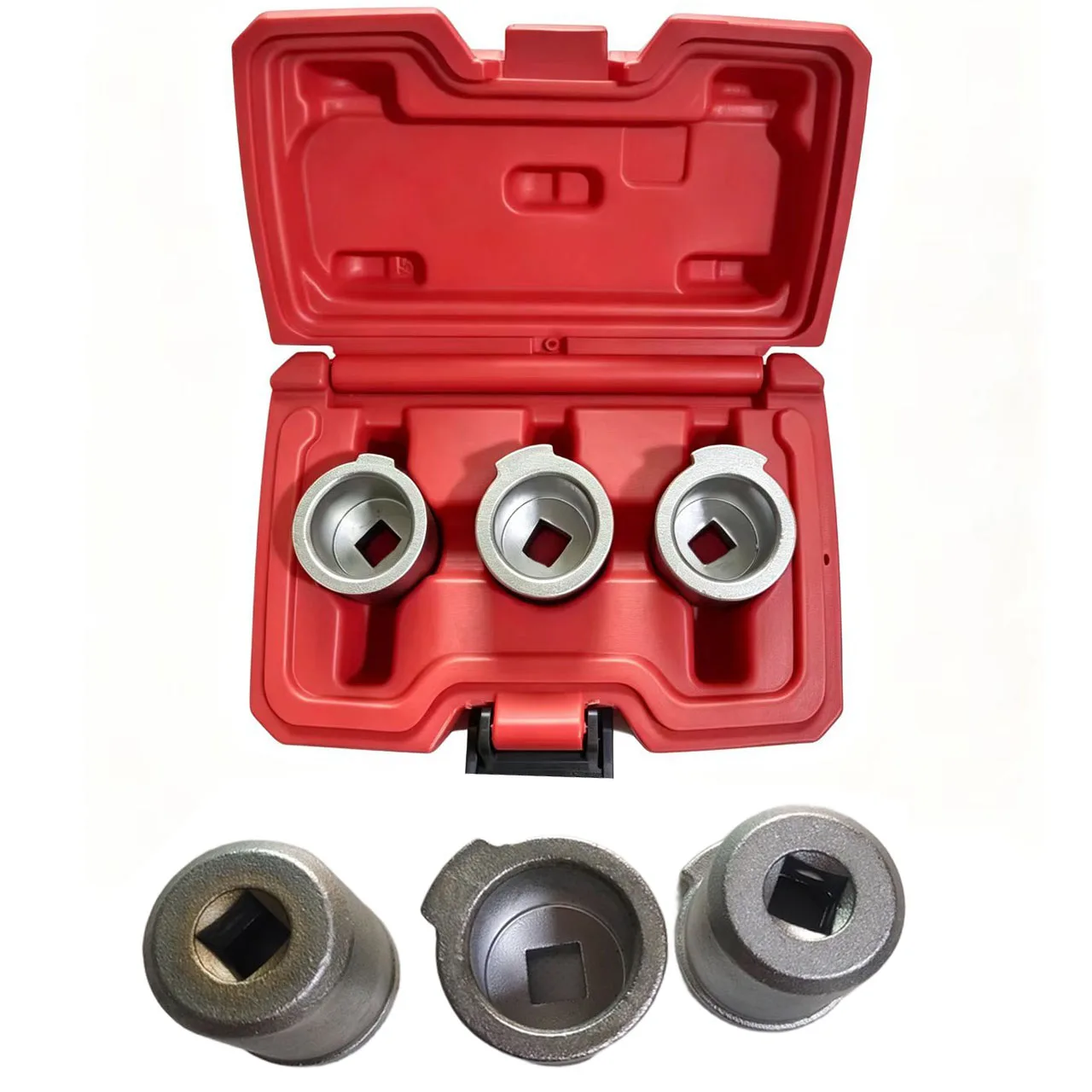 1 Set Metal Camshaft Adapter Socket Set For 4 Cylinder Camshaft Rotation Tool 3/8 Inch Drive…