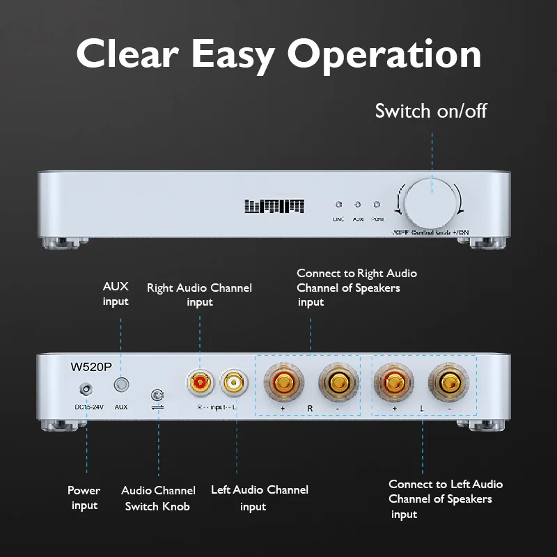 HIFI ستيريو مكبر كهربائي رقمي فئة D 80 واط * 2 عالية الطاقة حمى الصف مجتمعة مكبر كهربائي TDA8920CTH الراقية Op Amp