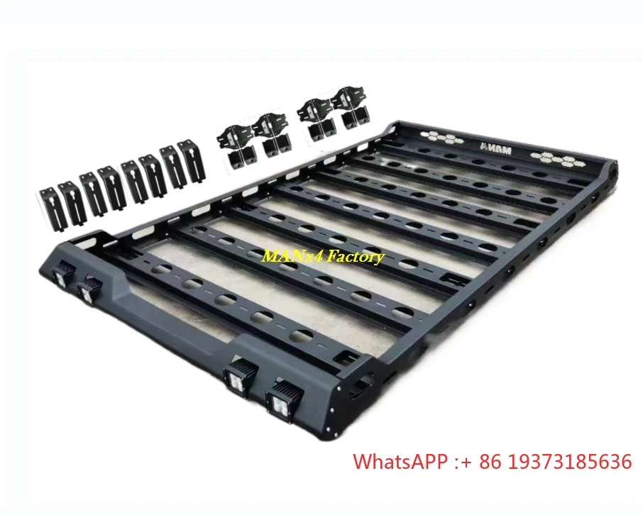 

Багажник на крышу Falcon, универсальный багажник на крышу для LC76 LC80 Patrol Y60 Y61 Pajero V31