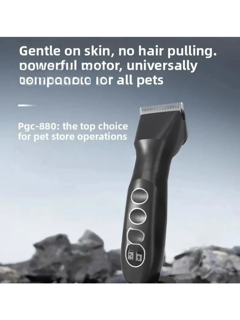 Professional Dog Grooming Kit - Pet Clipper with Blades & Trimmer for Cats and Dogs