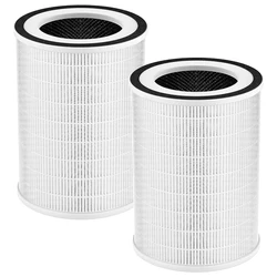 2 pezzi H13 True HEPA Filter, parti di ricambio per aflia KILO, KILOPLUS, KILOPRO, MIRO,MIRO PRO e MORENTO MR-Kilo purificatore d'aria