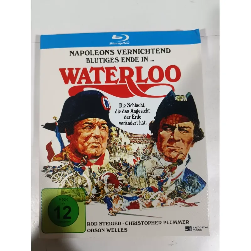 Blu-ray Disc Battle of Waterloo Photographed Brand New Unopened for Blu-ray Player