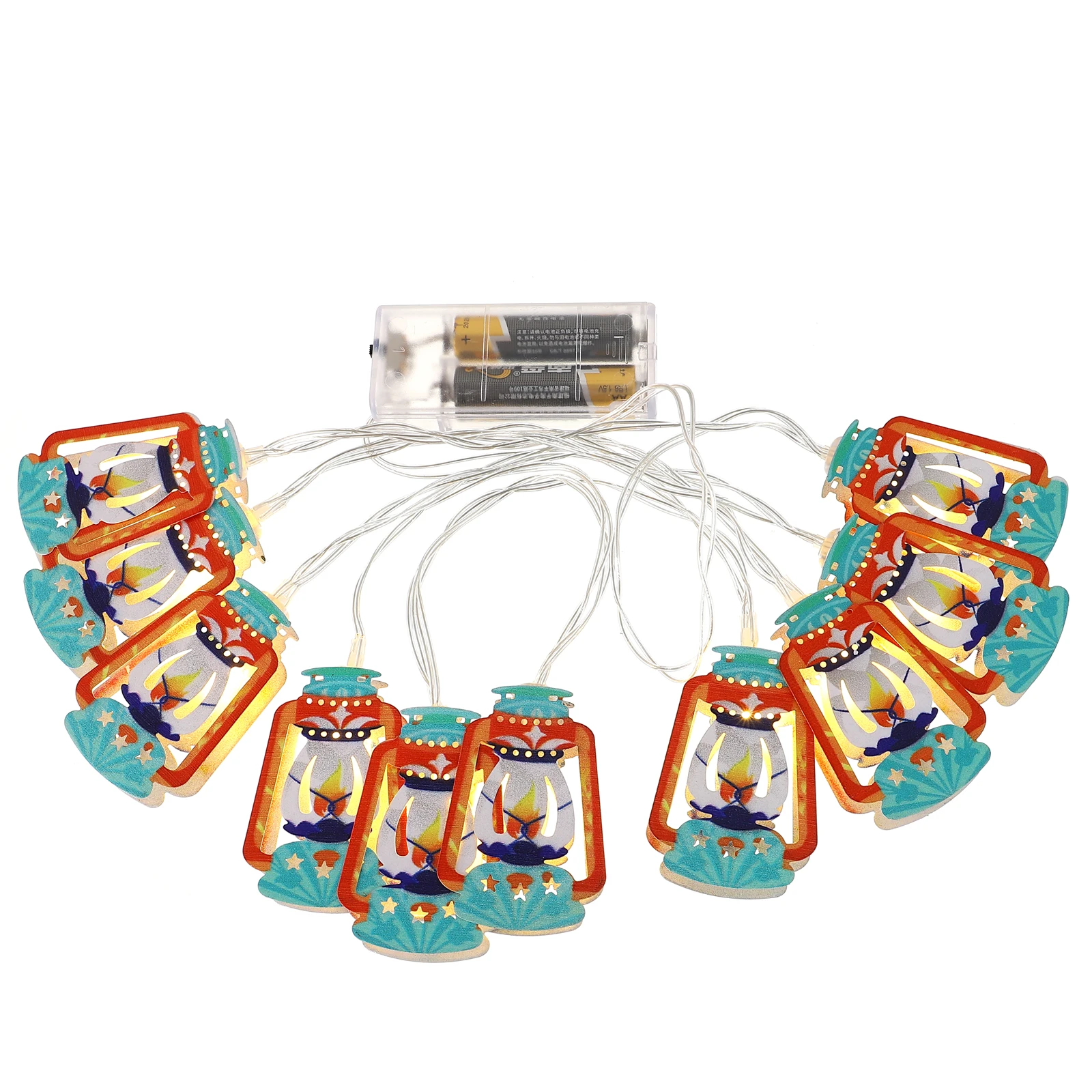 

1 set LED Iron Palace Lights Elegant Design String Light Adornment Party Wedding New Year Themes HomeDecoration Christmas