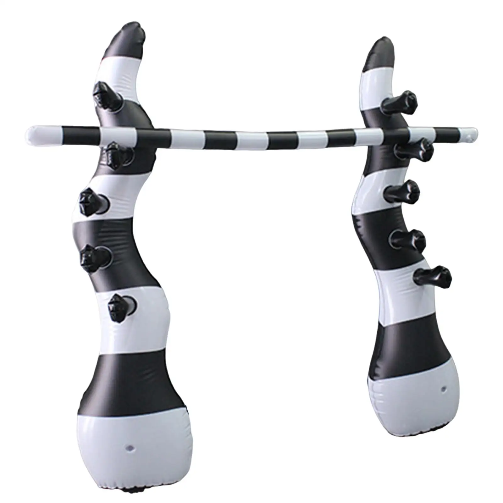 Inflatable Limbo Game Festival Bithday Carnival Indoor Outdoor Backyard Vacations Beach Sports Toy High Jump Pole Party Game