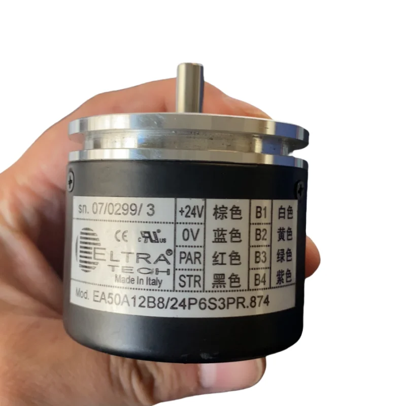 Eltron Type Rotary/Absolute Encoder Tool Holder Encoders EA50A12B8/28P653PR.874 Shaft Sensor IP67 Protection Pulse Output 220V