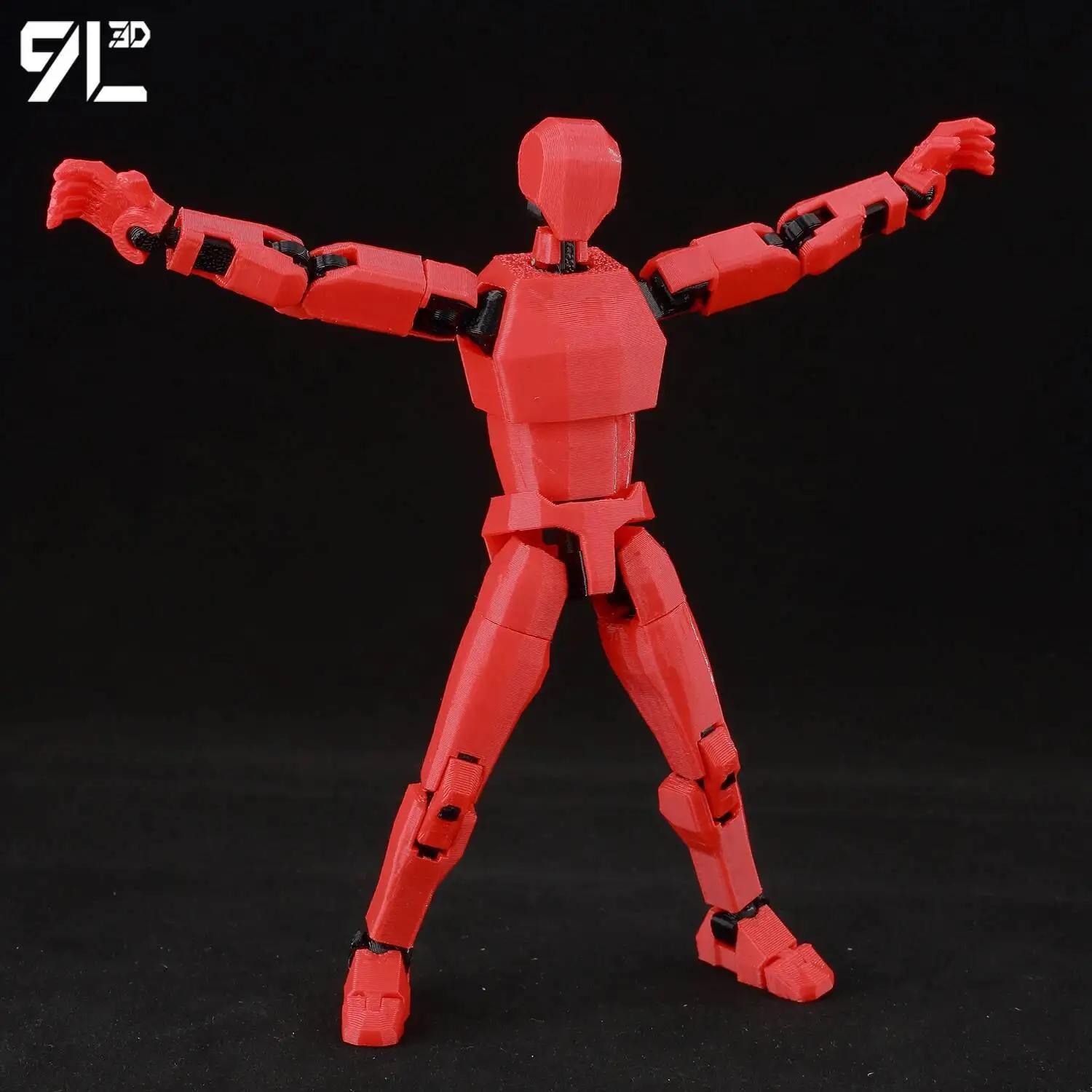 9L3D Printed Dummy13 Lucky13 T13 Action Figur Multi-Jointed Movable Shapeshift Mannequin Character Collectible Anime Figure Toys