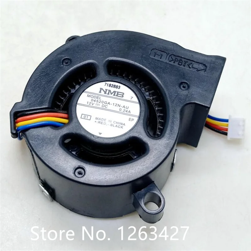 

Wholesale fan: all-in-one turbofan 04520GA-12N-AU NMB 4520 12V 0.24A 4-wire blower