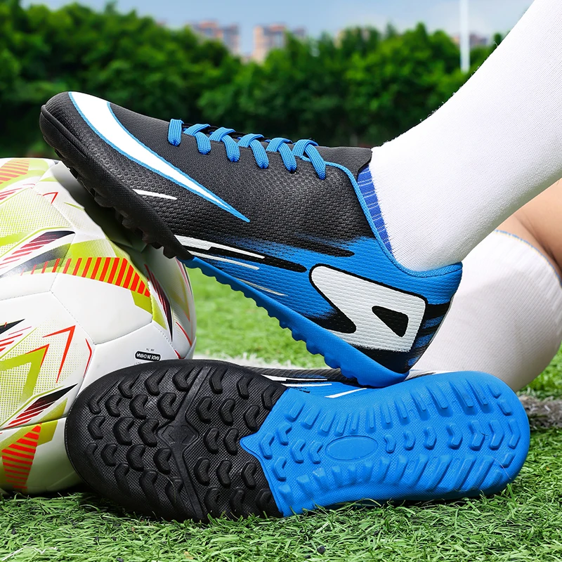 TF/FG Men Original Football Shoes Society Cleats Soccer Shoes Fast Professional Indoor Football Field Boots Sneaker Training