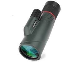 10-20X50 Zoom Binoculars IPX7 Waterproof and Anti-fog Monoculars with Tripod Cell Phone Clip FMC Multi-Layer Green Coating BAK4