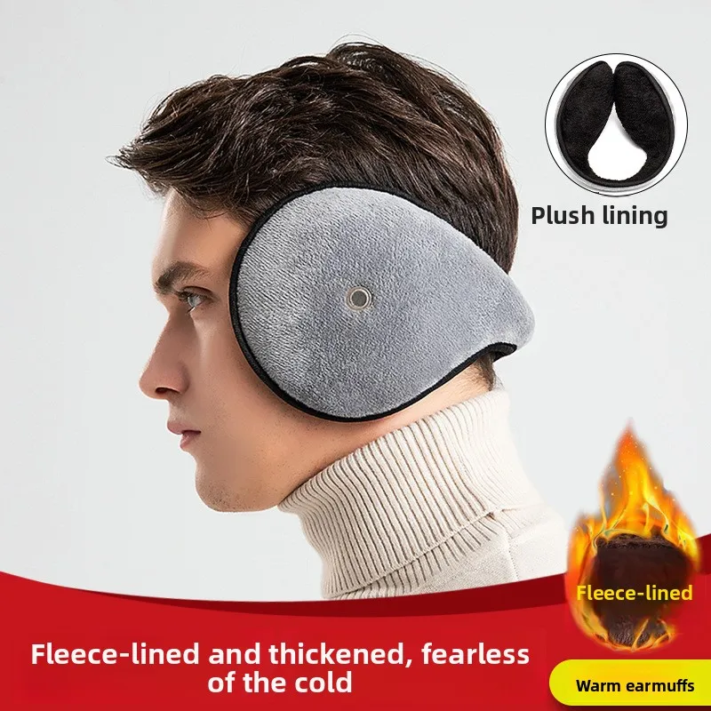 Men's & Women's Winter Earmuffs, Over-the-Head Style, Fleece-Lined for Warmth, Cold Protection & Anti-Frostbite
