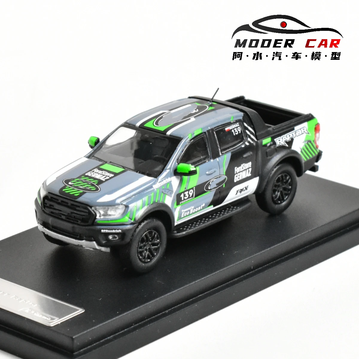 

MK 1:64 Взрослые Хобби Рейнджер Рэптор Пикап Литая под давлением модель автомобиля