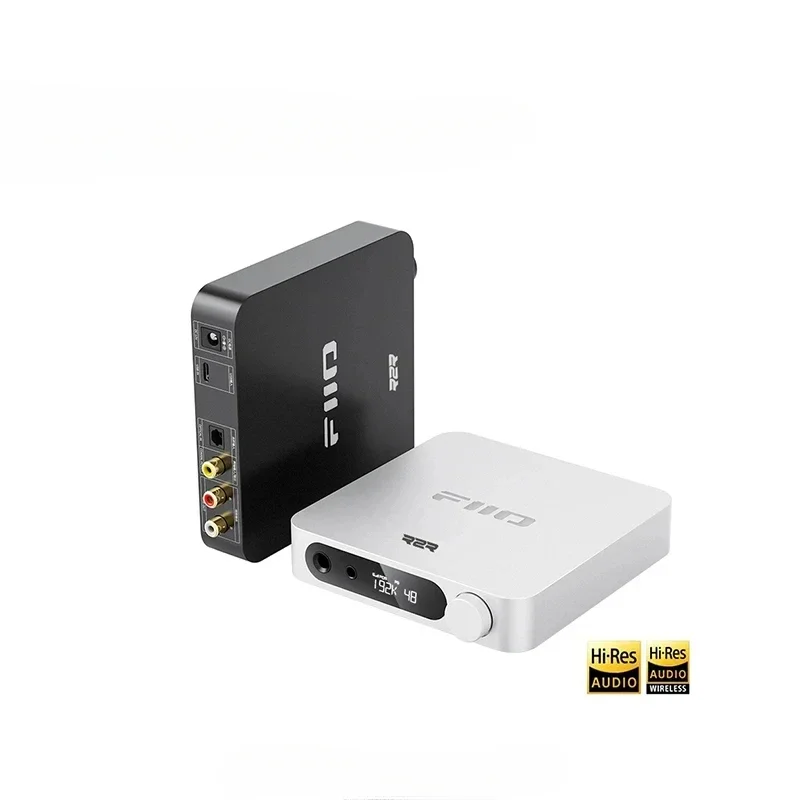 FiiO K11 R2R DAC AMP Headphone Amplifier for Home Audio PC 6.35mm and Balanced 4.4mm RCA Coaxial Optical PCM384kHz/24Bit hidizs