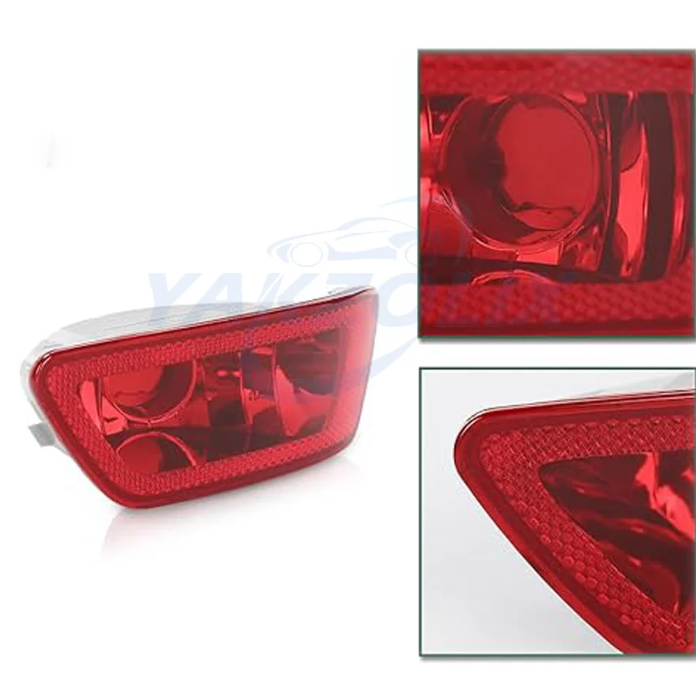 For Jeep Grand Cherokee Compass Dodge Journey 2011-2016 L/R Rear Bumper Reflector Brake Light Tail 57010716AC 57010717AC