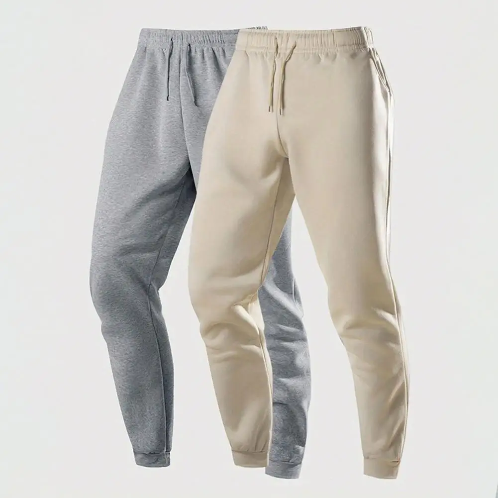 

Gym Running Bodybuilding Pants Men Jogger Pants Drawstring Waist Workout Sweatpants Athletic Trousers Outdoor Sports Men Pants