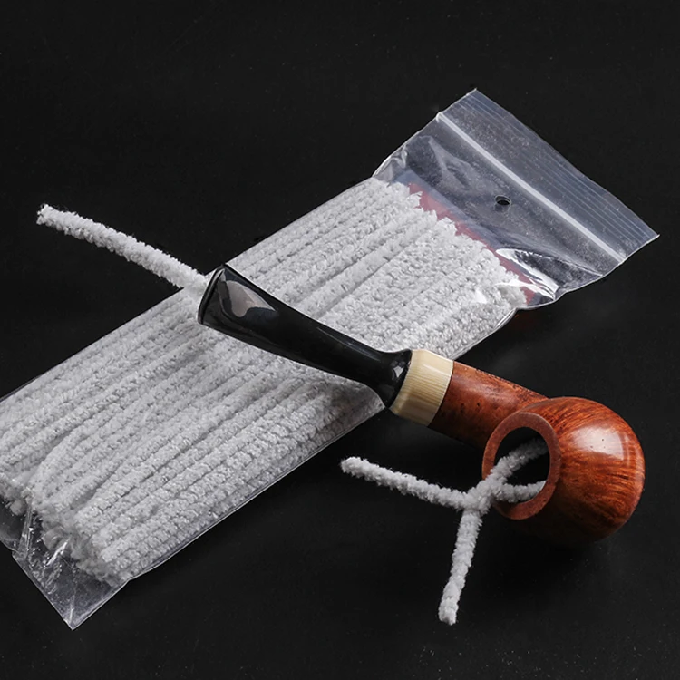 Tobacco Pipe Cleaner 50pcs/lot New Intensive Cotton Smoking Clean Tool Tobacco Pipe Cleaners Smoking Accessories