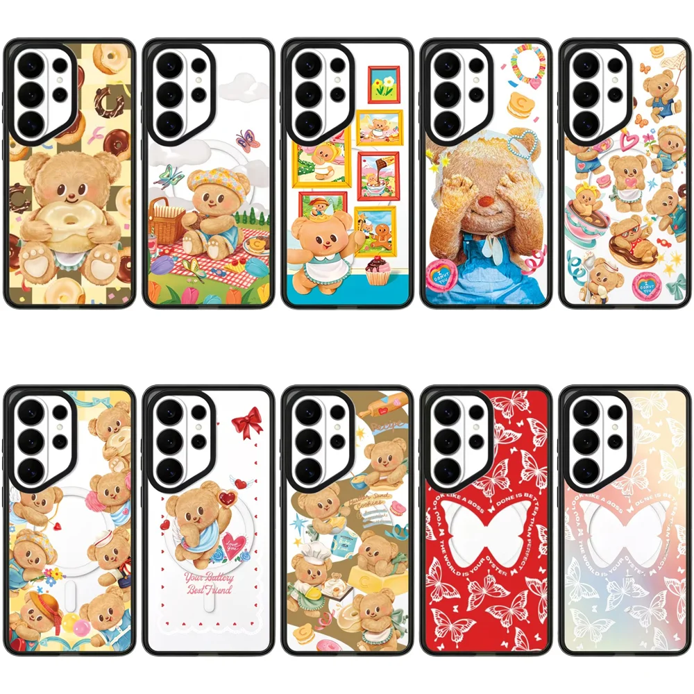 6071725 Acrylic Case for Samsung Galaxy S26 S25 S24 S23 Ultra S26U S24+ S25+ S26 Plus Protective Case