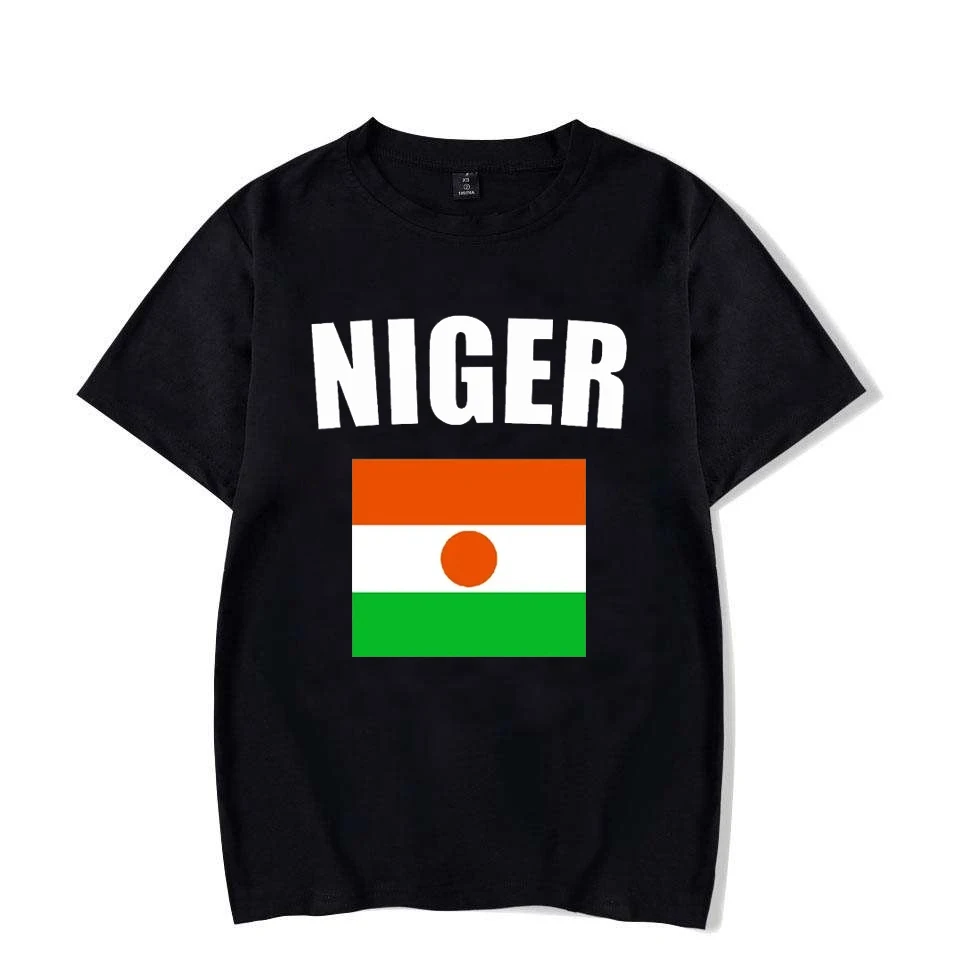 

Funny Niger Nigerien T Shirt Summer Style Graphic street Short Sleeve Loose Casual Hip-hop Men Woman T-shirt Letter Couple's Top