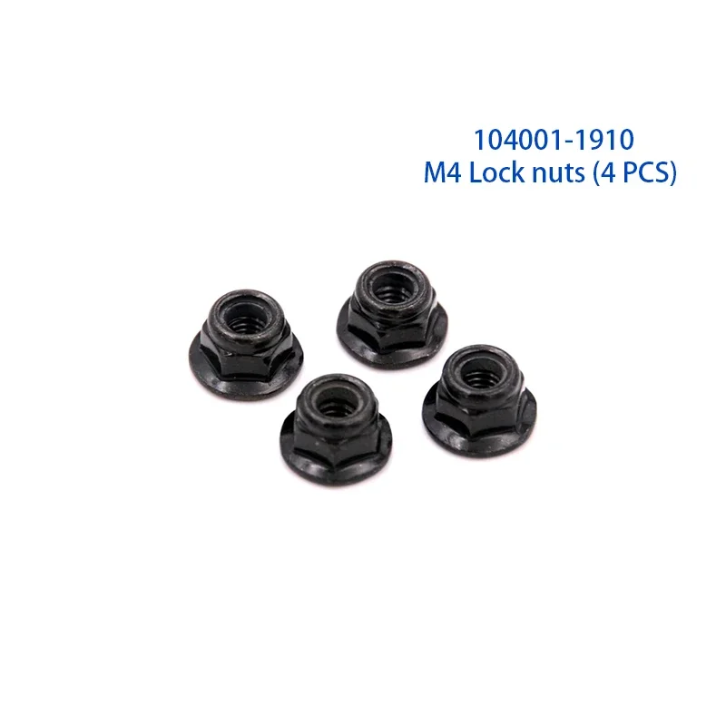 WLtoys 104009 1/10 RC Car Original Spare Parts 104001-1910M4 Lock Nut 104009 Flange Lock Nut