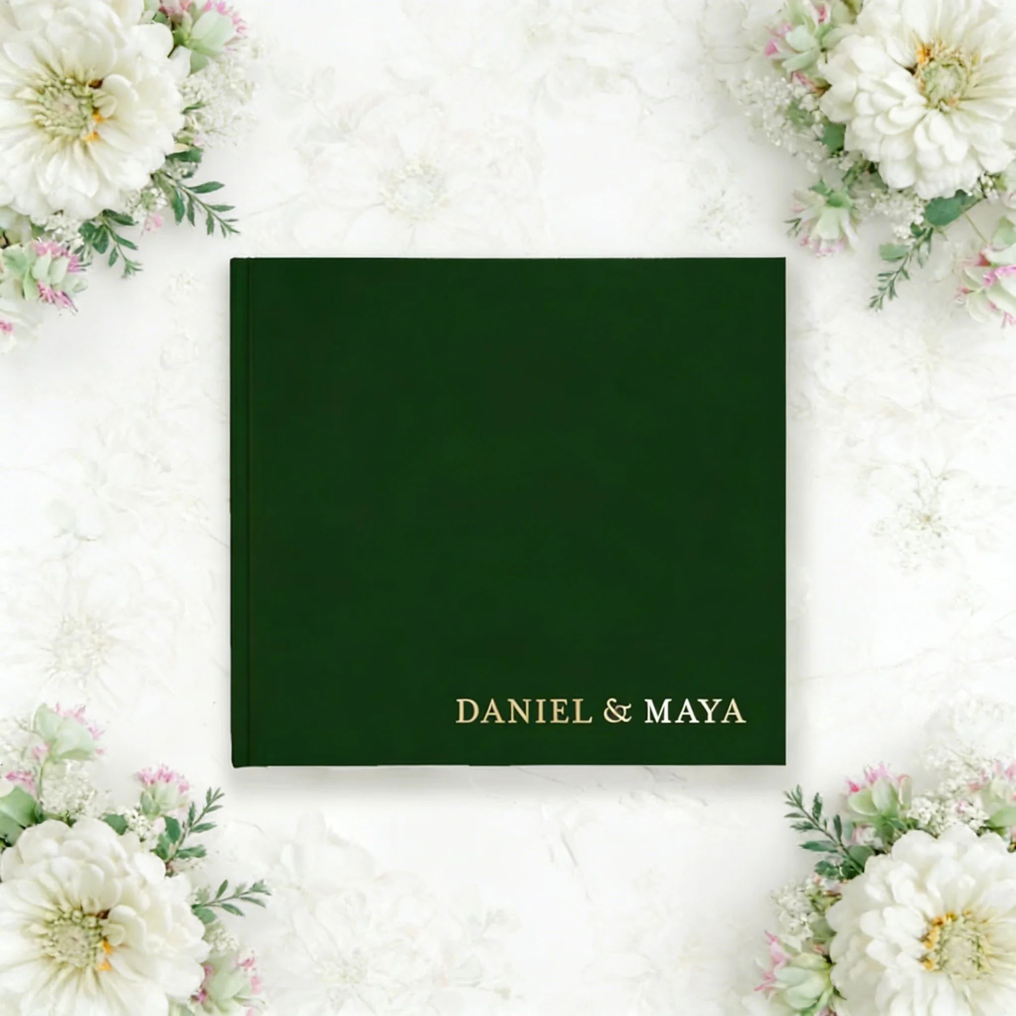 personalized-wedding-guest-book-blank-lined-pages-gold-foil-custom-cover-color-guestbook