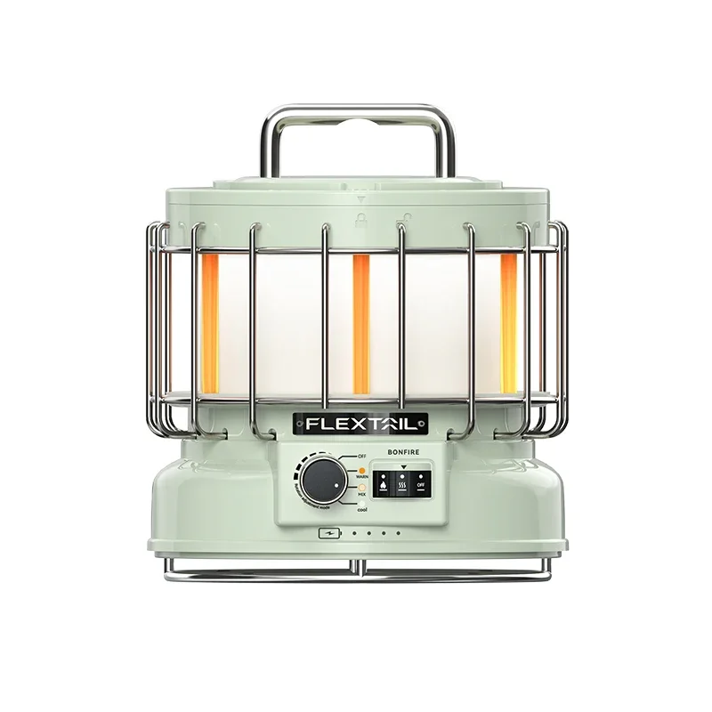 FLEXTAIL linterna de Camping con batería de 9600mAh, luz Vintage recargable 3 en 1 para Patio, senderismo, Camping y dormitorio
