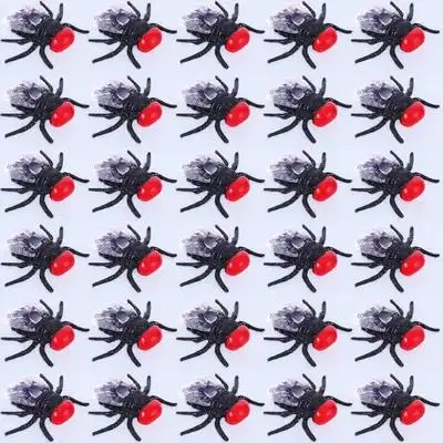 

50Pcs Simulation Fake Fly Prop Vivid Plastic Halloween Tricky Props Prank Scary Decorations April Fools Day Mischief