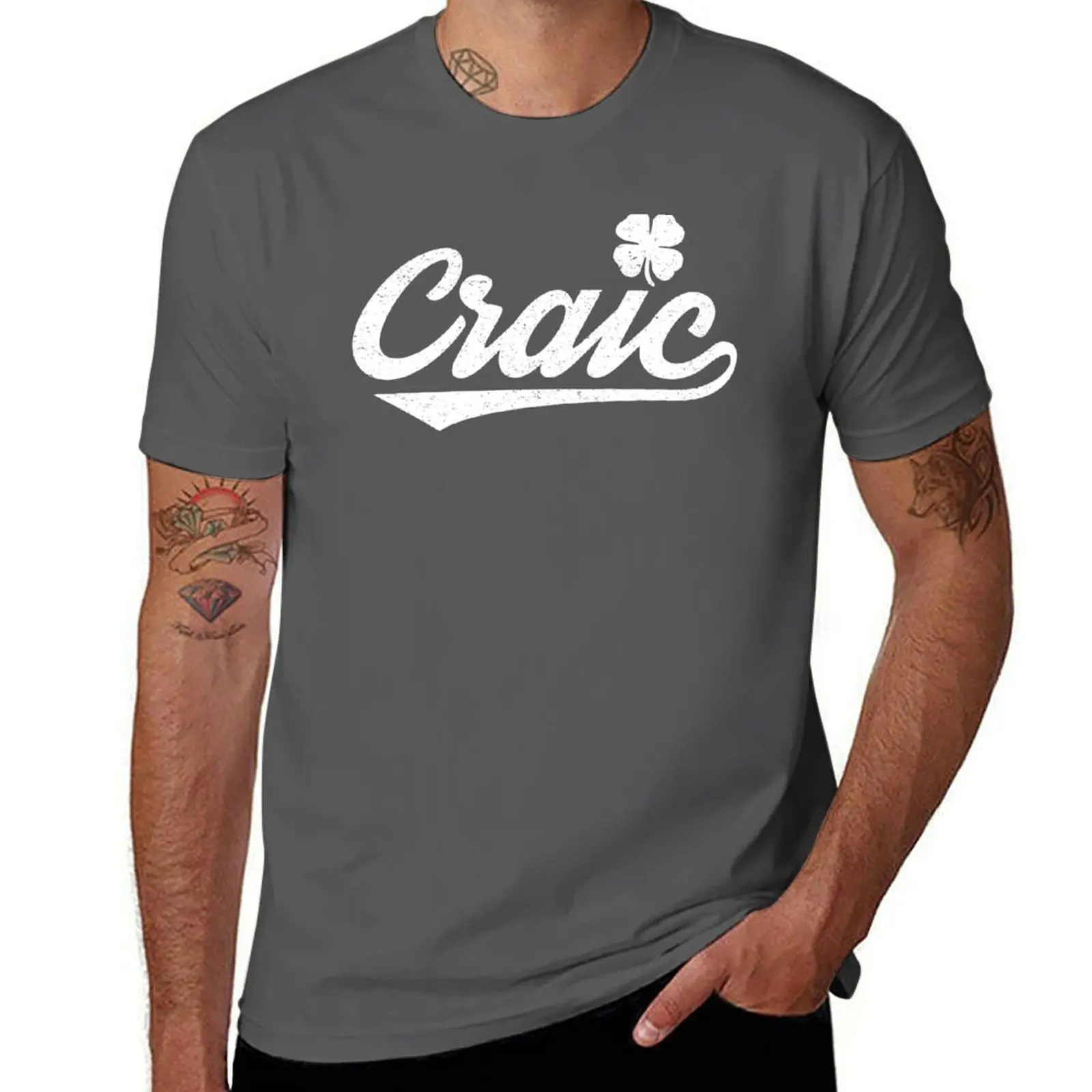 

Irish Slang Craic T-Shirt Plus Size Comfort Fit Tee