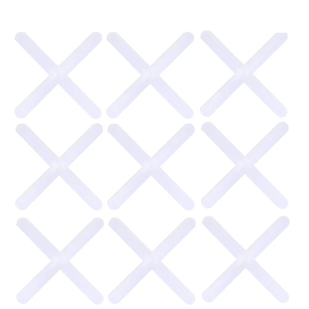 2000 pcs Spacer Silang untuk Ubin 1Mm 1.5Mm Setiap Ukuran Bahan PE Spacer Lantai Dinding Alat Pemasangan Ubin Sistem Perataan Ubin