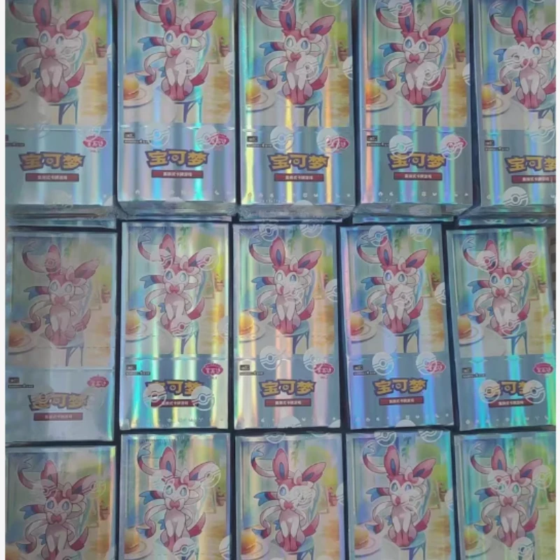 

Original Pokemon Game Pack Cards Vol.2 Scarlet and Violet Trading PTCG Bag Gem Box Deck Ibrahimovic Sprigatito Pikachu Card Gift