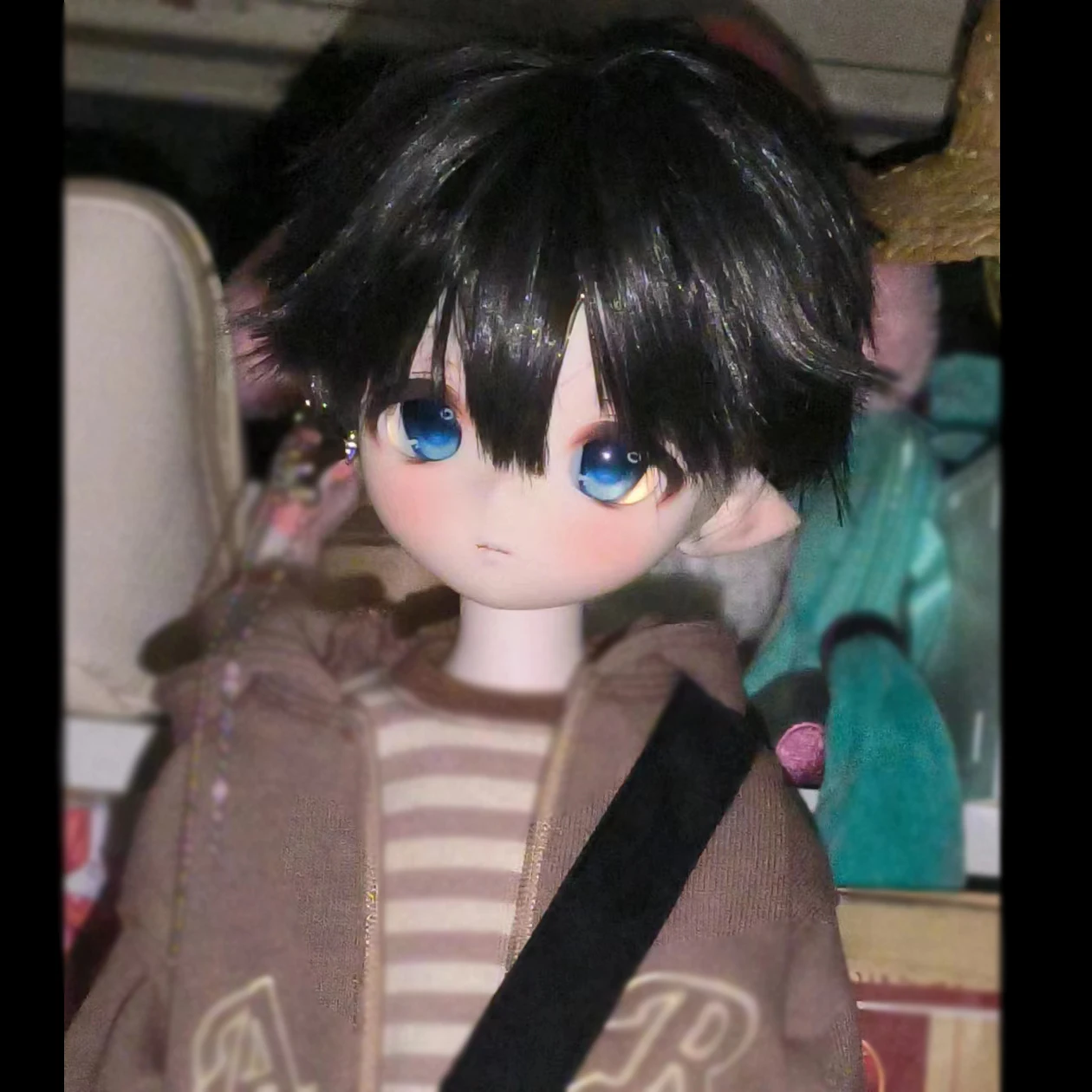 New 1/4 BJD Doll Head With Body No Face up Resin BJD Doll Anime Boy NudeDoll Ball Jointed Dolls Without Makeup BJD Toys