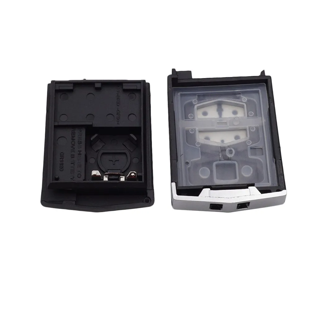 Cocolockey Auto Afstandsbediening Sleutel Shell Case Fob 2 knoppen Voor Mazda 2 3 5 6 MX5 RX8 Flip Opvouwbare Sleutels Behuizing vervanging 2 stuks