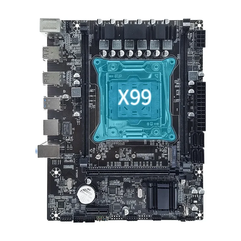 New X99LGA 2011-3-pin Computer Main Board DDR3 Memory E5 Zhiqiang V3cpu