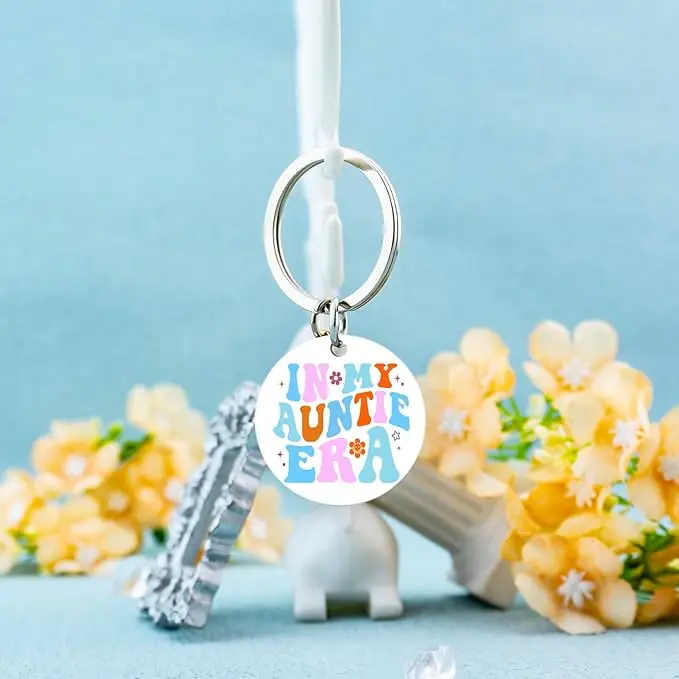 Geschenkideen für Tanten, Schlüsselanhänger, Tanten-Geschenke von Nichte, Neffe, bestes Tanten-Geschenk, Muttertag, Geburtstag, Weihnachtsgeschenk für Tante, neue Tante – Detail 4