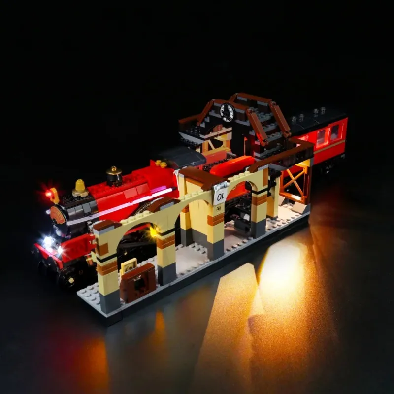 DIY LED Light Kit For LEGO 75955 Express train Building Block Gift（Only LED Light,Without Blocks Model）