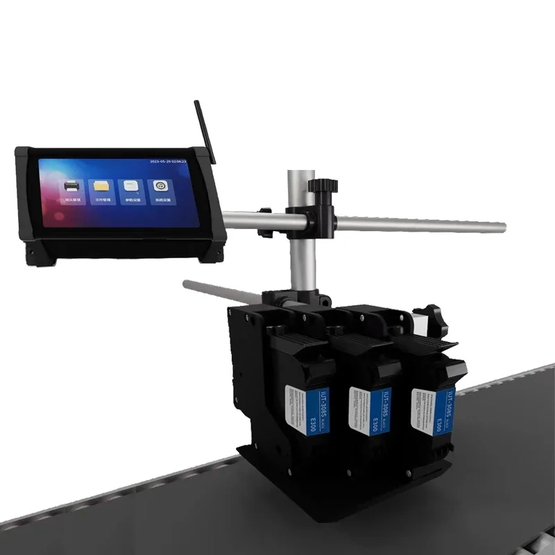 

Yunyi High quality TiJ inkjet printer 76.2mm printing height, seamless splicing of three nozzles, graphic logo printing machine