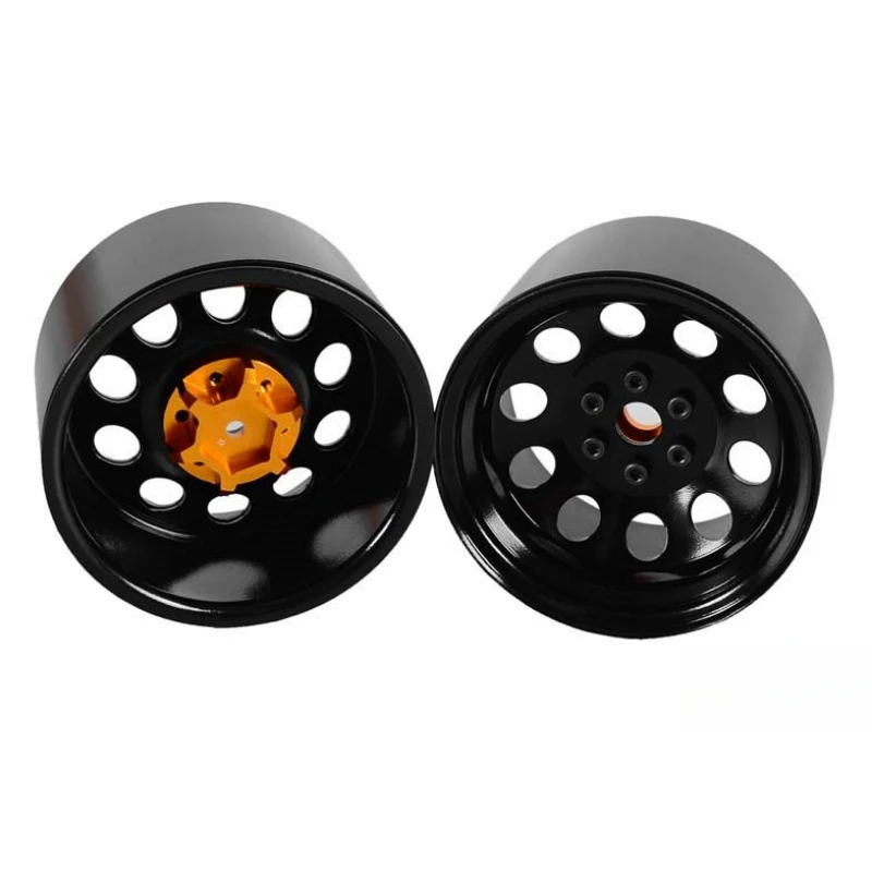 

Pro10 40 Series 3.8" Steel Stamped Beadlock Wheel (Black) for Rock Crusher Monster/Mud Slingers Monster