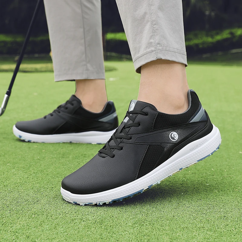 

2025 New Men's Golf Shoes Comfortable Golf Sneakers Low Top Golf Training Shoes Men's Wearable Outdoor Walking Sneakers