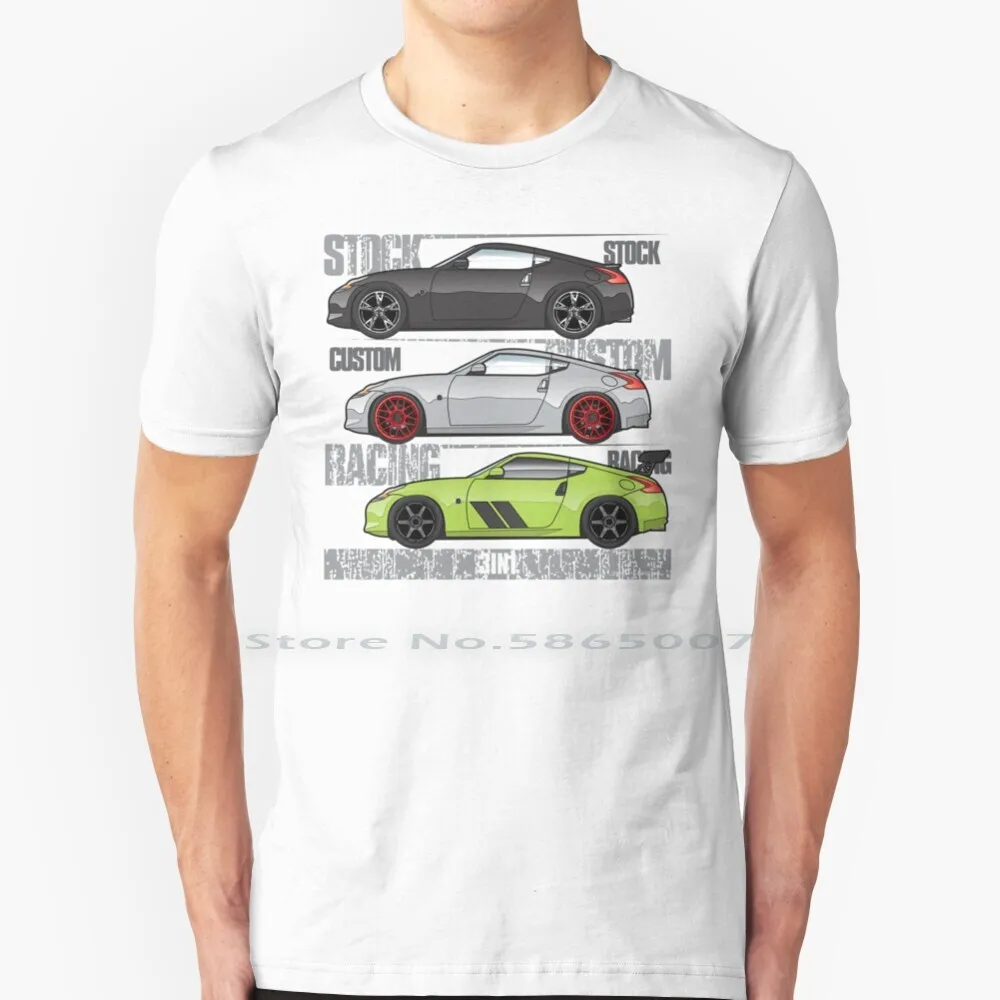 3in1-B T Shirt 100% Cotton 2009 2010 2011 2012 Nissan 370z Drift Nismo Jdm Gt Fairlady Big Size 6xl Tee Gift Fashion