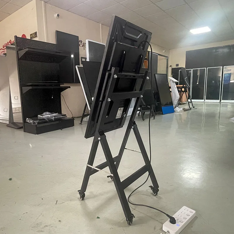 32 Inch Waterproof Portable Advertising LCD Poster Screen Android Publicidad Digital Menu Board Wall Exhibition Display Stand Tv