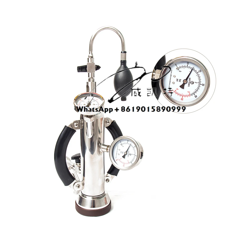 

304 Stainless Steel Carbonation Tester Beer CO2 Carbonation Tester CO2 Volume Meter