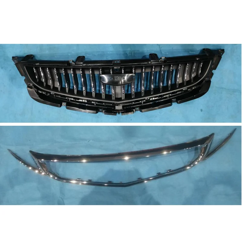 DECHO Front Bumper Grill Mask Radiator Grille Medium net For Geely Jiaji 2022 Racing Grills