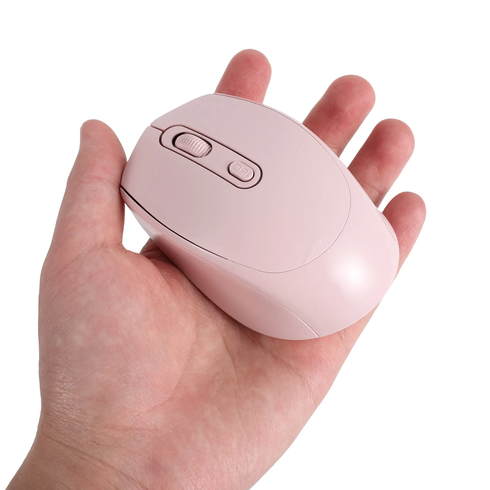 Wireless Silent Mouse Dual Mode 5.2ghz 2.4ghz Quiet Click Mouse for Laptop Desktop 3-Level Adjustable Dpi Noiseless Office