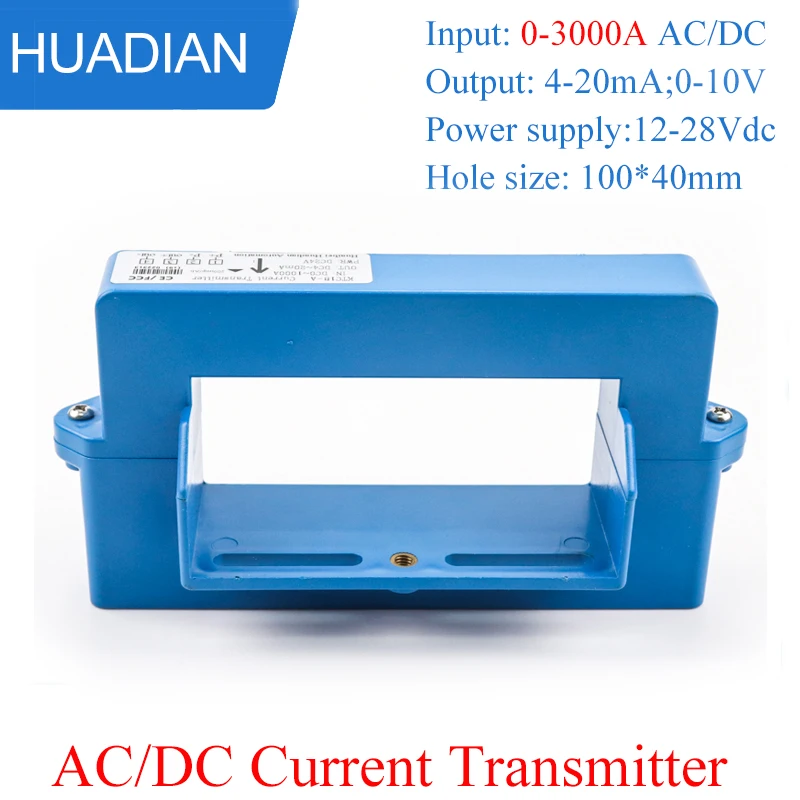 

split core open loop large current signal 800A input hall current sensor perforated current transducer