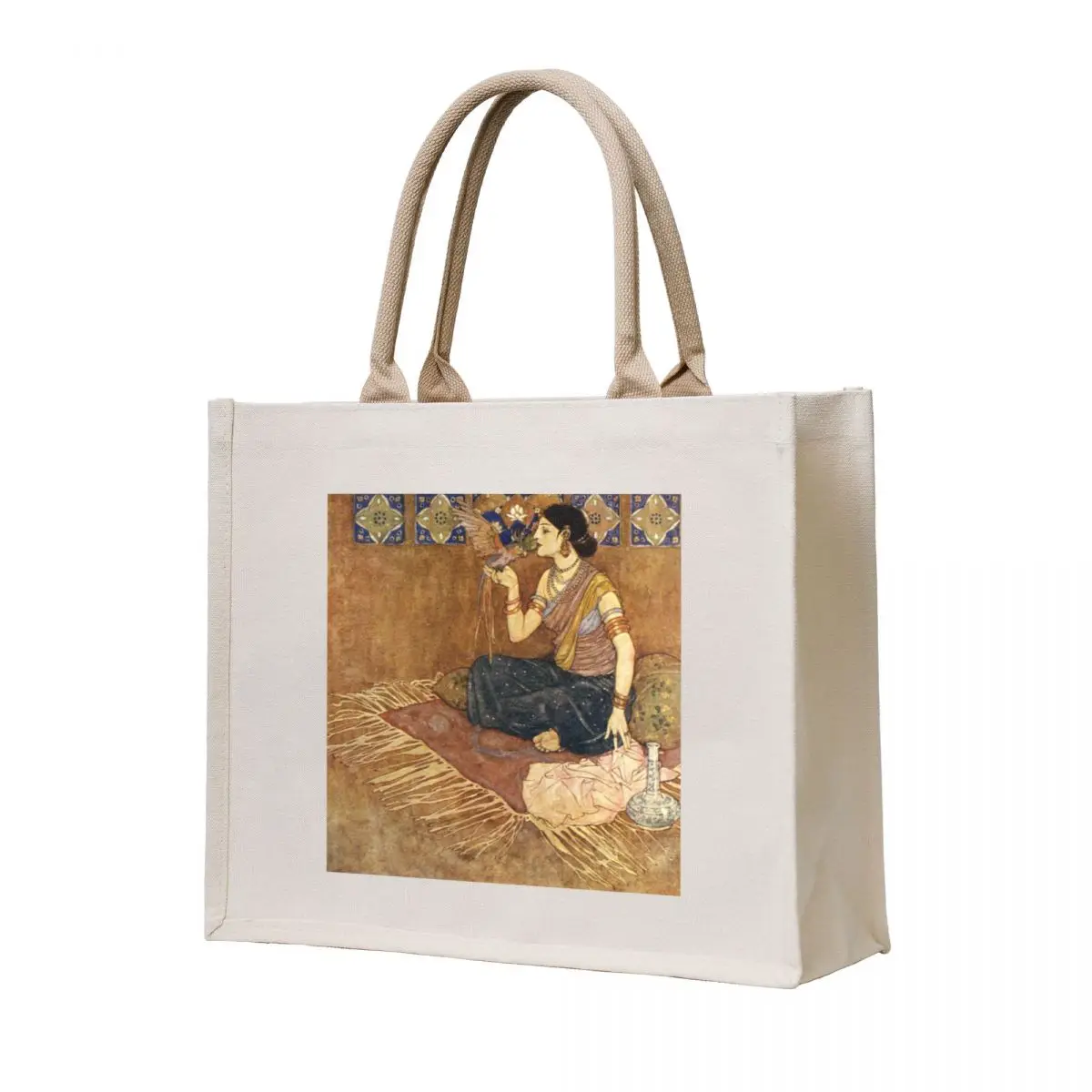 

Pirouze - The Story of the Wicked Half Brothers - Arabian Nights - Edmund Dulac Tote Bag Women bags Woman shopper bag