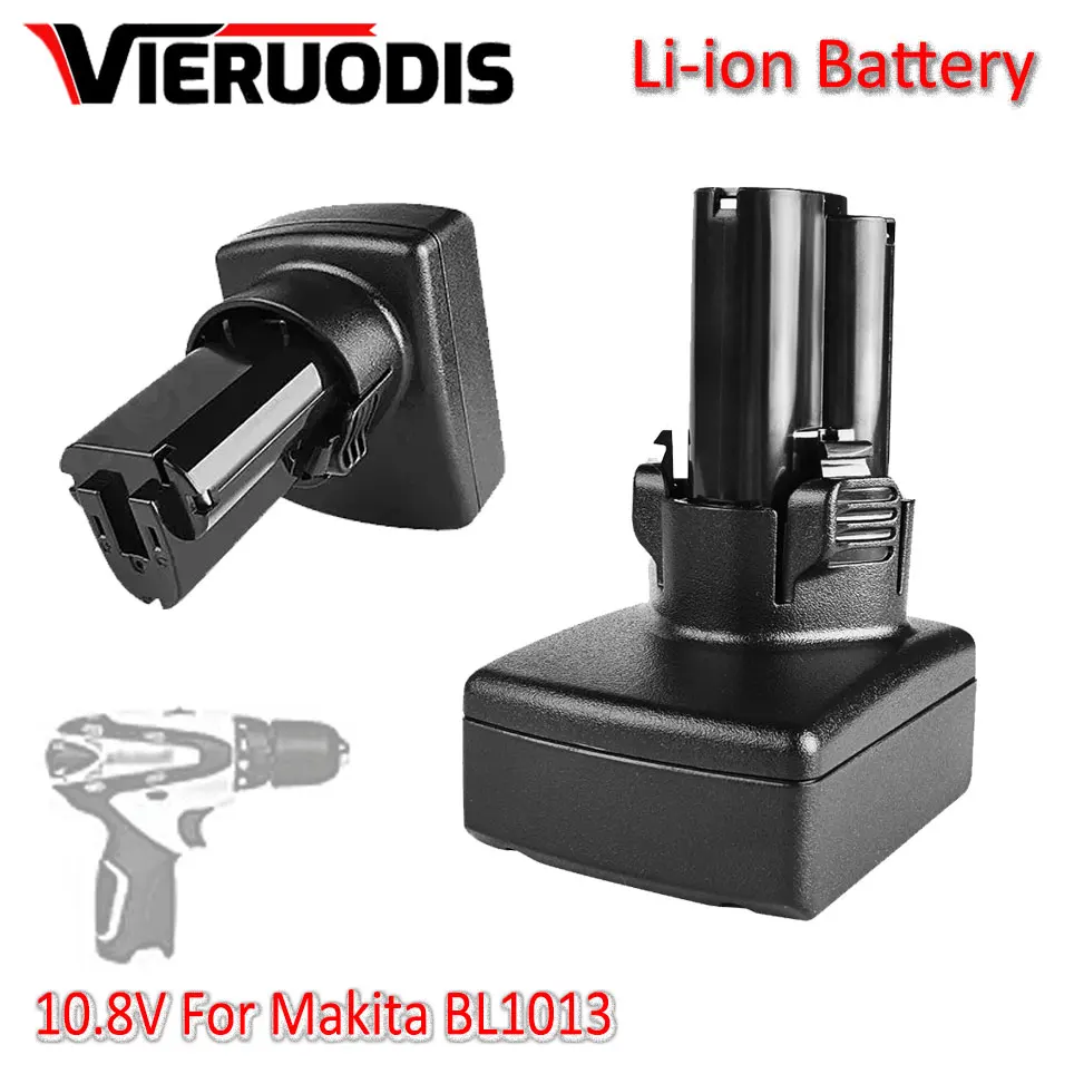 2.0Ah 3000mAh 4.0Ah For Makita BL1013 Replacement Battery 10.8V 12V BL1014 BL1015 LiIon Replace Accumulators Power Tools Battery