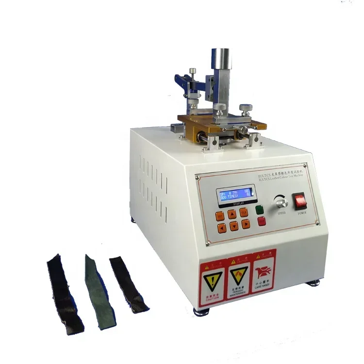 ZONHOW ISO 11640 IULTCS Footwear Shoes Fabric Leather Rubbing Color Fastness Tester Factory Price Look for Agents