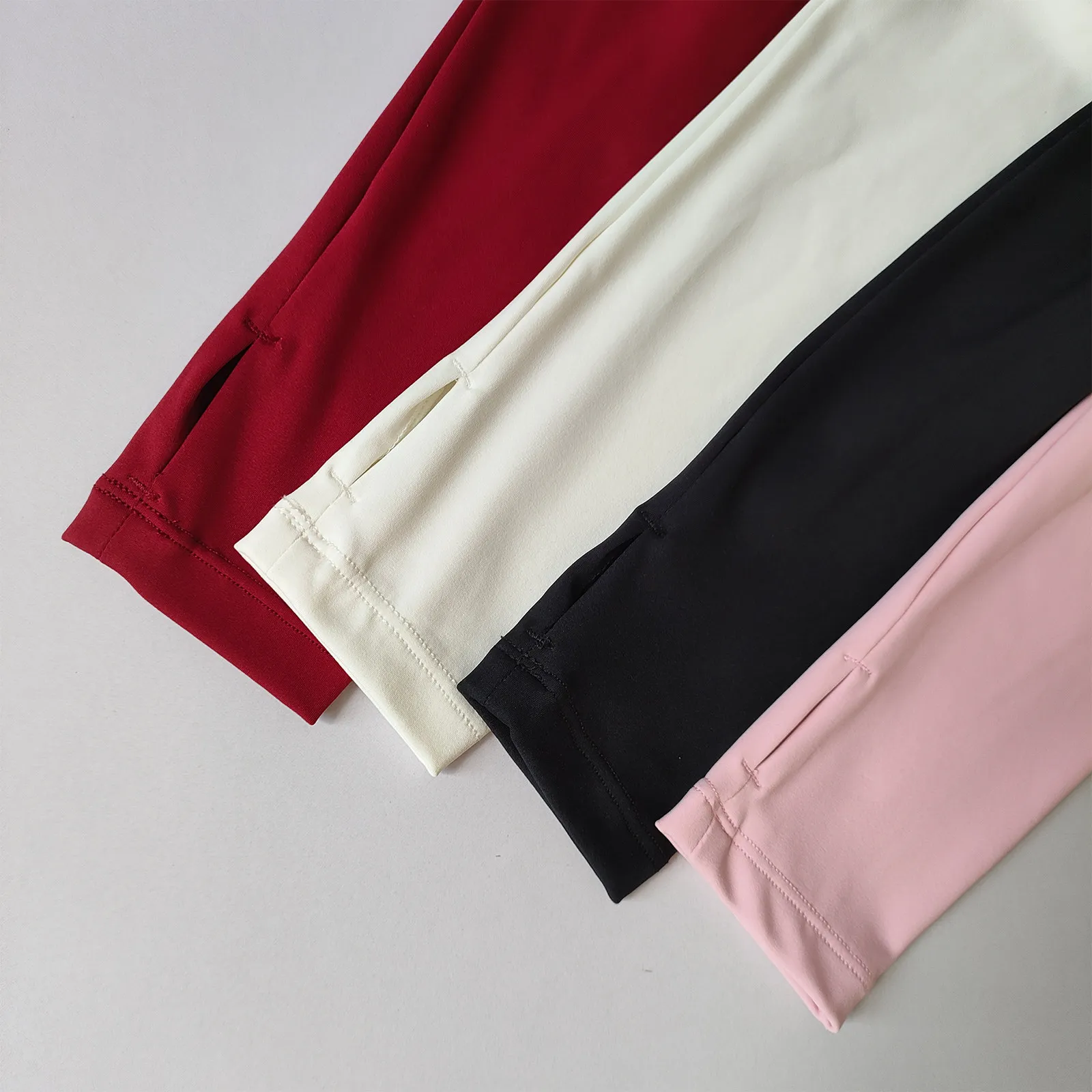Sexy Yoga-Kleidung mit Brustpolster, langärmlige Shirts, Sporttop mit feststehenden Cups, hochwertiges One-Cup-Pilates-Sport-Fitness-Laufshirt – Detail 15
