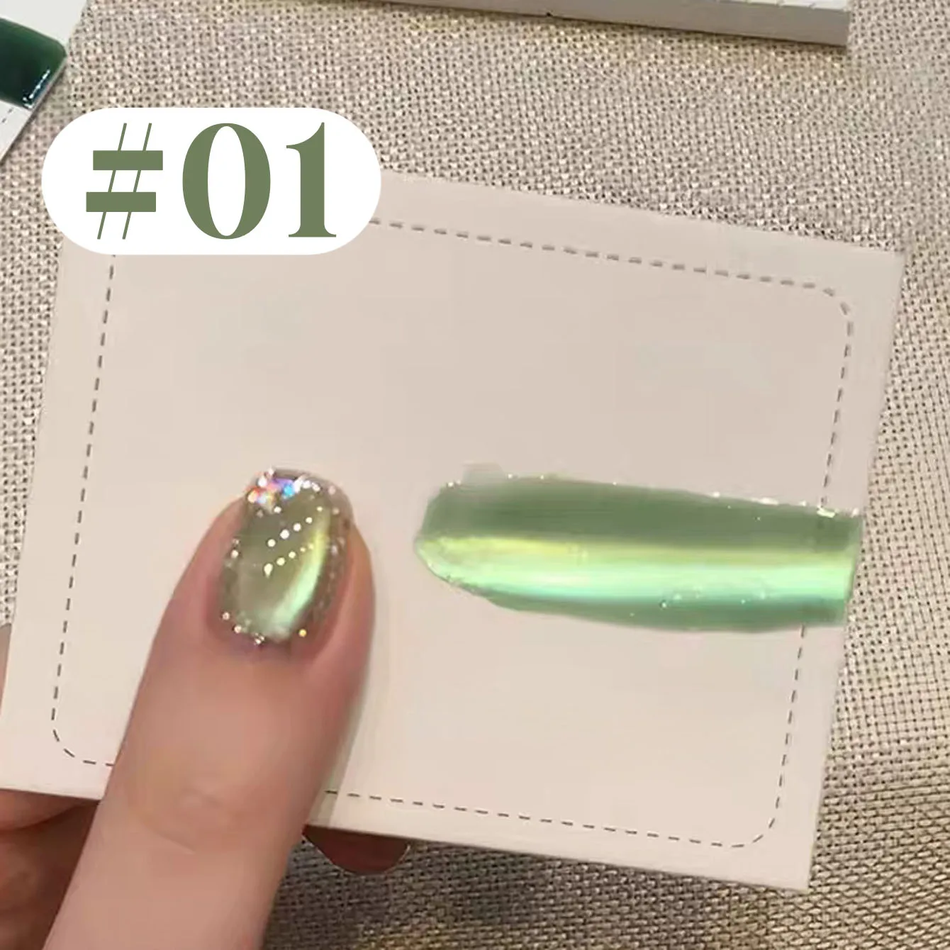 미아넬 12ML 1-6개 여름 화이트닝 나이트 섀도우 그린 블루 시리즈 캣아이 젤 네일 폴리쉬 2025 신상 세라믹 네일 폴리쉬