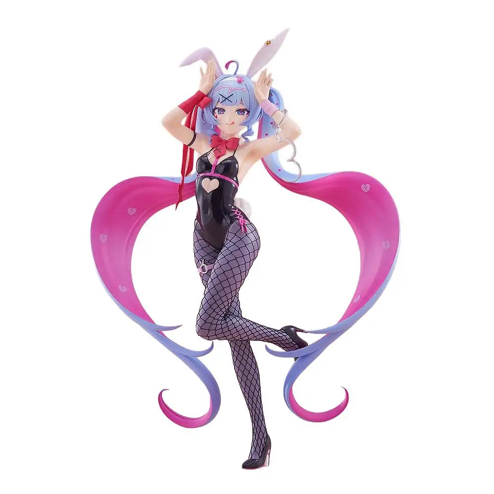 In stock Good Smile POP UP PARADE Hatsune Miku Rabbit Hole Ver. L size Figures Anime Model Genuine Boxed Toy Gift