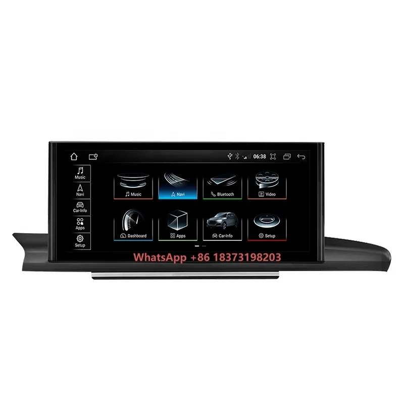 

Android 12 Touch Screen Car Radio Auto Audio GPS Navigation Headunit for Audi A6 C7 A7 2012-2018