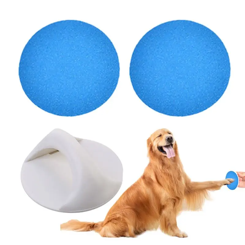 

Ручная шлифовальная машина для домашних животных, Набор круглых деревянных триммеров, бесшумный шлифовальный станок с 2 сменными наждачными бумагами для питомцев, кошек, собак, щенков